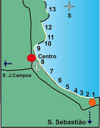 Mapa - Caraguatatuba - Parte 2